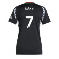 Echipament fotbal Arsenal Bukayo Saka #7 Tricou Deplasare 2024-25 pentru femei maneca scurta